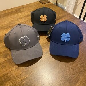 Men's Black Clover Live Lucky Fitted Baseball Cap - Navy, Gray, Black